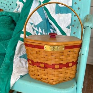 1997 Christmas Basket Displayed Only!